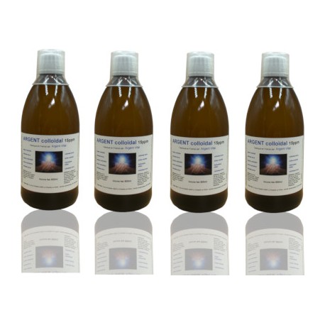 Argent colloidal - Pack 4